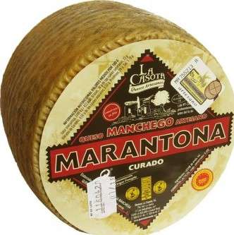Ovčí sýr, Manchego Curado, 6 měsíců zrání, La Casota, 99 Kč